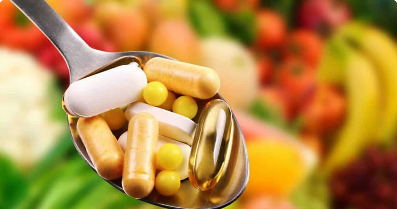 vitaminas em comprimidos para potência