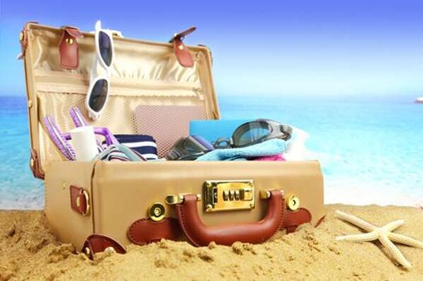 férias à beira-mar como forma de aumentar a potência