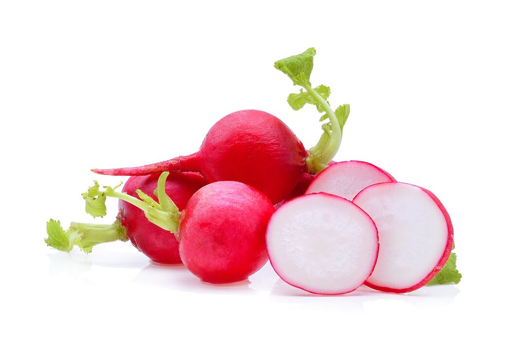 rabanetes para aumentar a potência