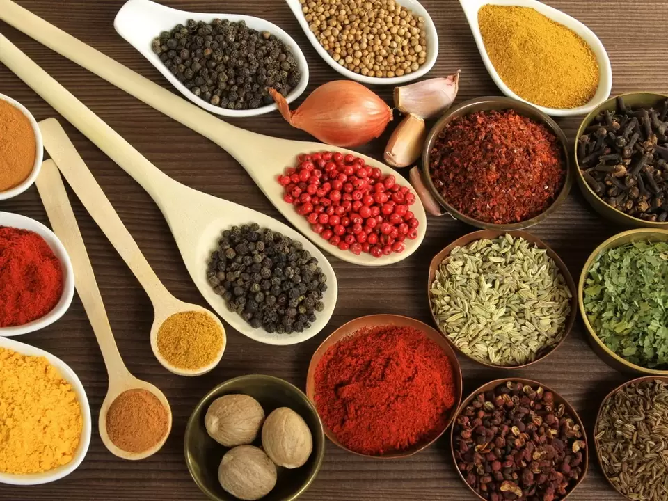 especiarias para estimular a potência