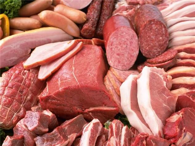 produtos de carne para potência